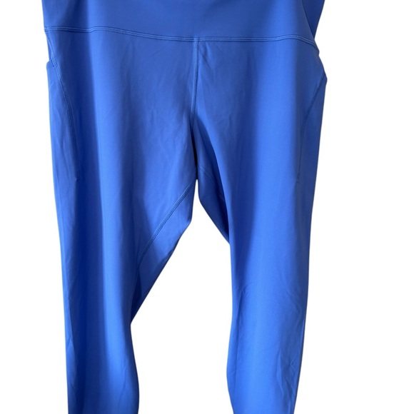 NWT Lululemon Wunder Train High Rise Tight 25” Pockets Wild Indigo Size 20